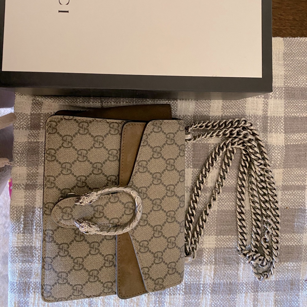 Gucci Dionysus Gg supreme mini shoulder bag